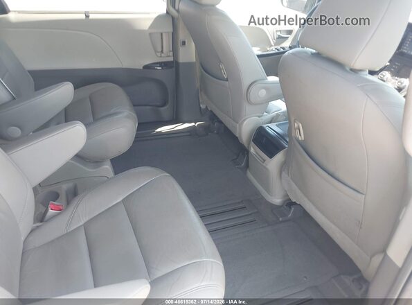5TDYK3DC6GS721000 2016 TOYOTA SIENNA Champagne Vista de la etiqueta del VIN