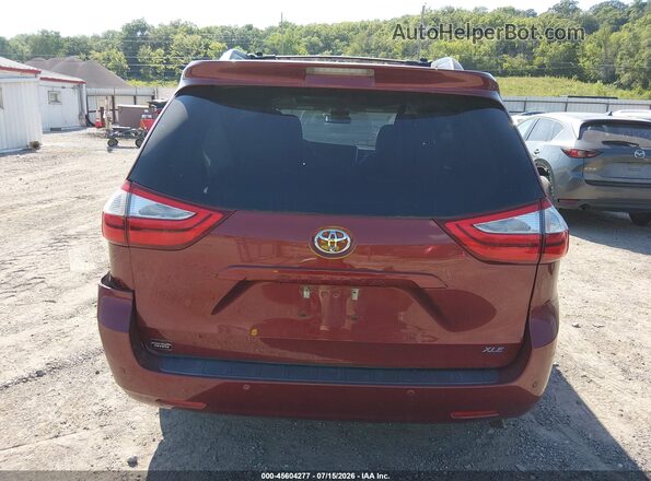 5TDYK3DC6GS741876 2016 TOYOTA SIENNA Burgundy 