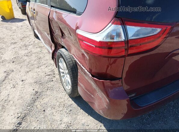 5TDYK3DC6GS741876 2016 TOYOTA SIENNA Burgundy 