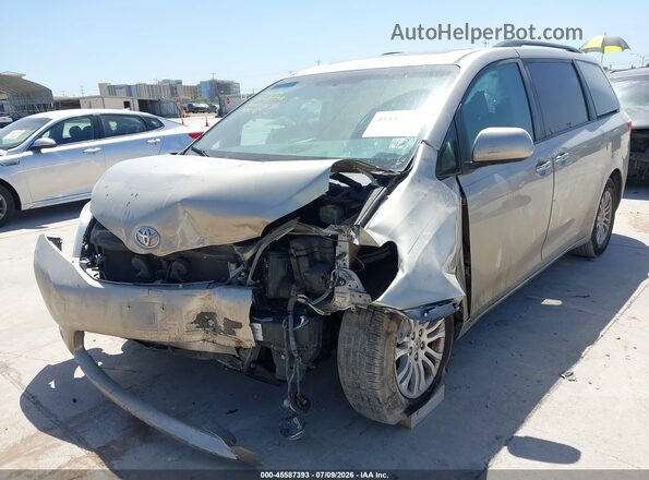 5TDYK3DC6GS741912 2016 TOYOTA SIENNA Beige წინა ხედი