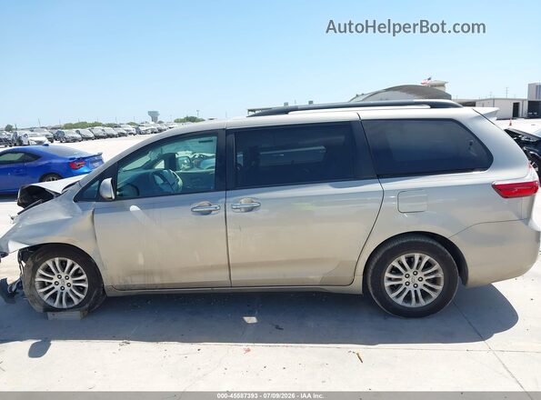 5TDYK3DC6GS741912 2016 TOYOTA SIENNA Beige სალონის 360-გრადუსიანი ხედი