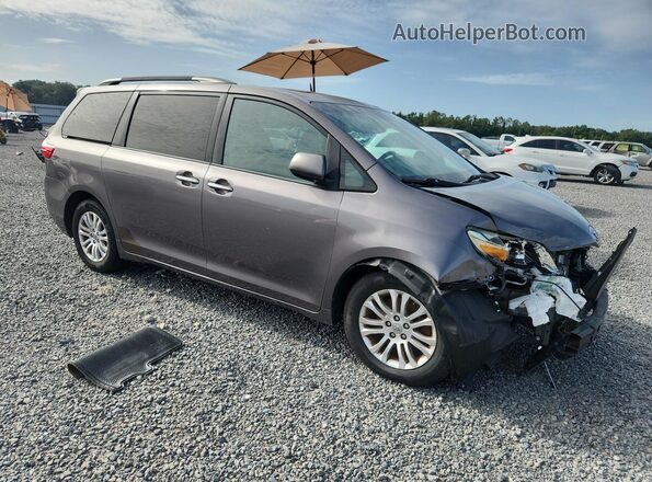 5TDYK3DC7GS716520 2016 TOYOTA SIENNA Gray Առջևի աջ