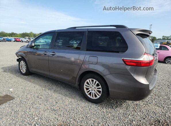 5TDYK3DC7GS716520 2016 TOYOTA SIENNA Gray Հետևի ձախ