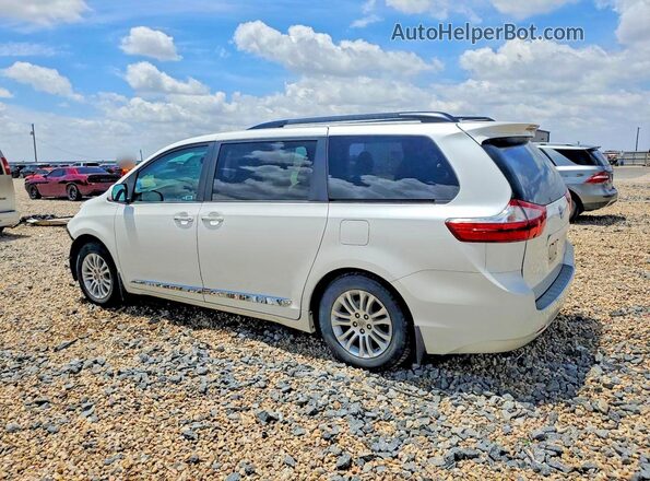 5TDYK3DC8GS706062 2016 TOYOTA SIENNA White Trasero izquierdo