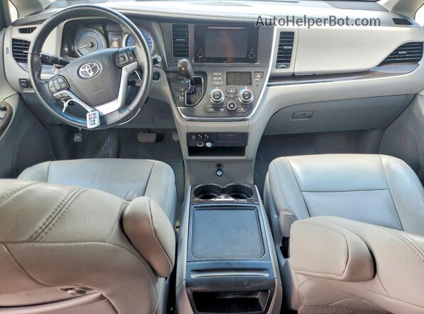 5TDYK3DC8GS706062 2016 TOYOTA SIENNA White Vista del salpicadero