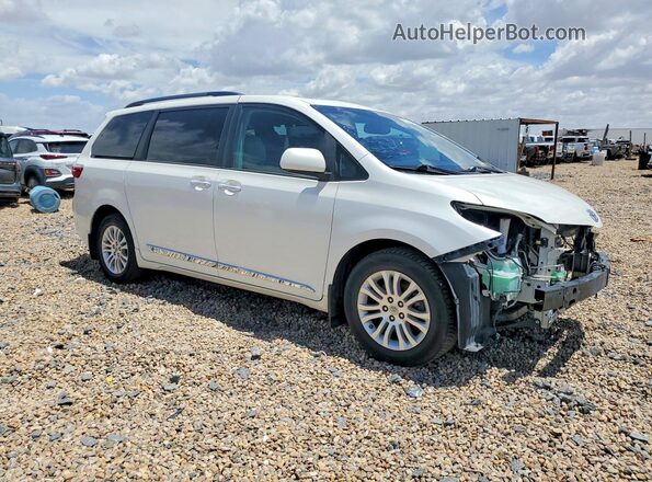 5TDYK3DC8GS706062 2016 TOYOTA SIENNA White Delantero derecho