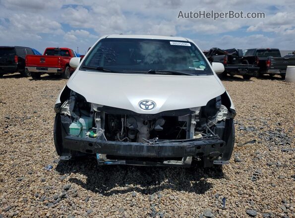 5TDYK3DC8GS706062 2016 TOYOTA SIENNA White Vista frontal