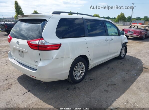 5TDYK3DC8GS747288 2016 TOYOTA SIENNA White Tył prawy
