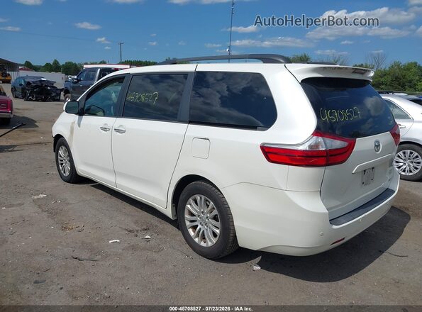 5TDYK3DC8GS747288 2016 TOYOTA SIENNA White Tył lewy