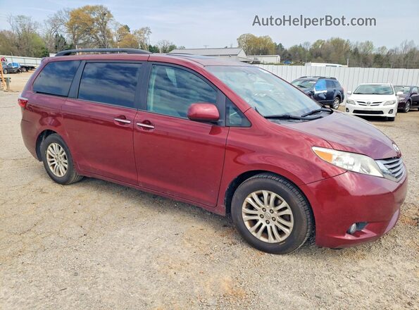 5TDYK3DC8GS763877 2016 TOYOTA SIENNA Maroon Առջևի աջ