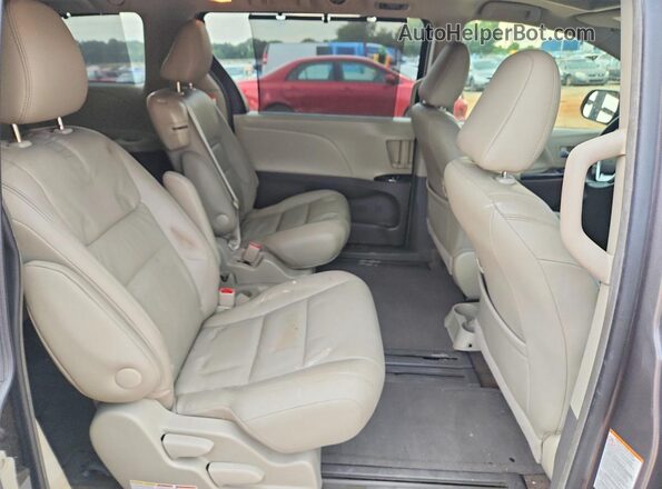 5TDYK3DC8GS765127 2016 TOYOTA SIENNA Серый Вид задней части салона