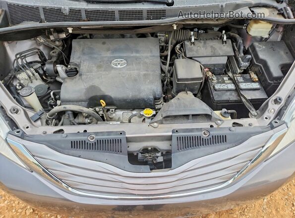 5TDYK3DC8GS765127 2016 TOYOTA SIENNA Серый Вид подкапотного пространства