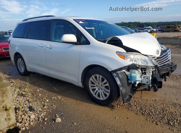 5TDYK3DC9GS707513 2016 TOYOTA SIENNA Белый Передняя правая четверть