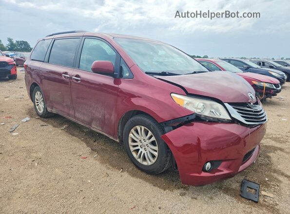 5TDYK3DCXGS708511 2016 TOYOTA SIENNA Red Front right