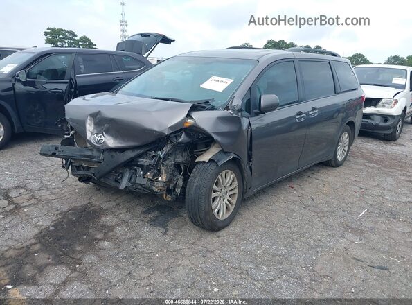 5TDYK3DCXGS725972 2016 TOYOTA SIENNA Champagne Vista tres cuartos delantera izquierda