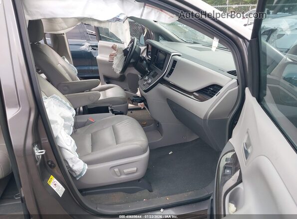 5TDYK3DCXGS725972 2016 TOYOTA SIENNA Champagne Vista interior delantera