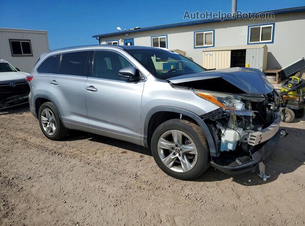 5TDYKRFHXGS157136 2016 TOYOTA HIGHLANDER Silver წინა მარჯვენა