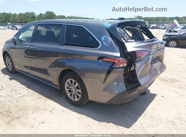 5TDYRKEC0MS022171 2021 TOYOTA SIENNA Gray Հետևի ձախ