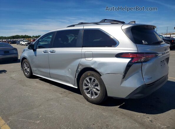 5TDYRKEC0MS057647 2021 TOYOTA SIENNA Silver Tył lewy