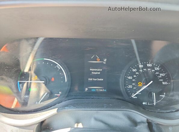 5TDYRKEC1MS044115 2021 TOYOTA SIENNA White Vista del cuadro de instrumentos