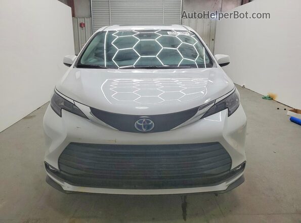 5TDYRKEC1SS262276 2025 TOYOTA SIENNA White წინა ხედი