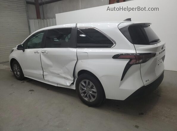 5TDYRKEC1SS262276 2025 TOYOTA SIENNA White სალონის 360-გრადუსიანი ხედი