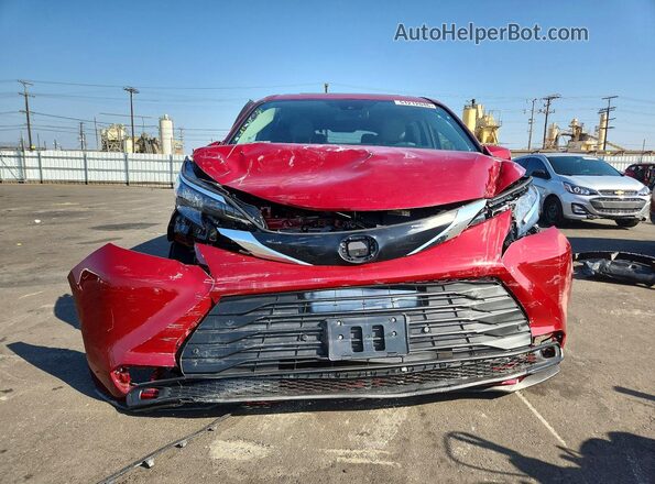 5TDYRKEC1TS304060 2026 TOYOTA SIENNA Red წინა ხედი
