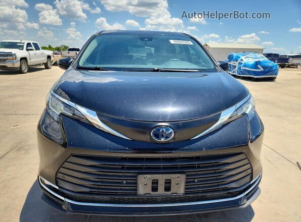 5TDYRKEC2PS163232 2023 TOYOTA SIENNA Black წინა ხედი