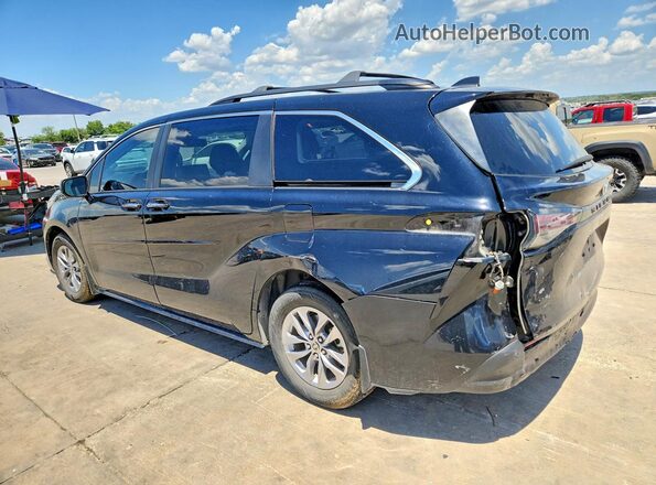 5TDYRKEC2PS163232 2023 TOYOTA SIENNA Black უკანა მარცხენა