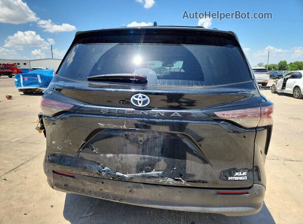 5TDYRKEC2PS163232 2023 TOYOTA SIENNA Black უკანა ხედი
