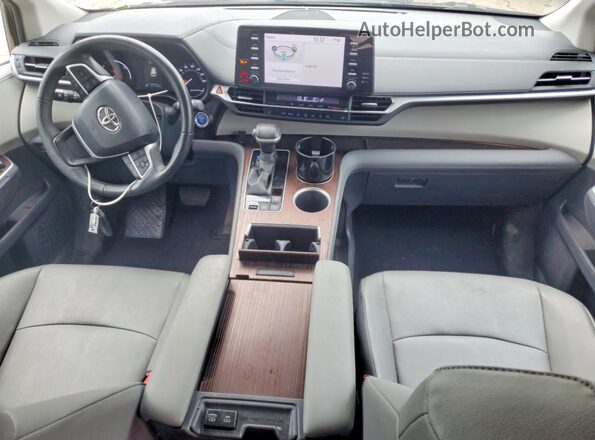 5TDYRKEC3PS140445 2023 TOYOTA SIENNA Black Dashboard view