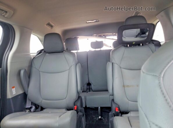 5TDYRKEC3PS140445 2023 TOYOTA SIENNA Black Rear seats view