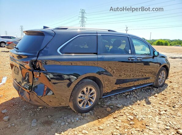5TDYRKEC3RS182603 2024 TOYOTA SIENNA Black უკანა მარჯვენა