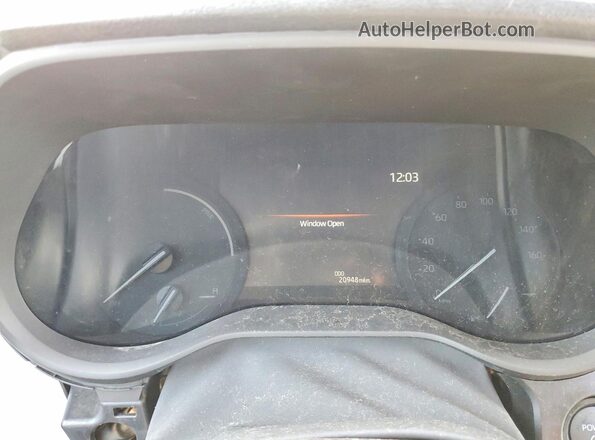 5TDYRKEC3SS243275 2025 TOYOTA SIENNA Red Instrument cluster view
