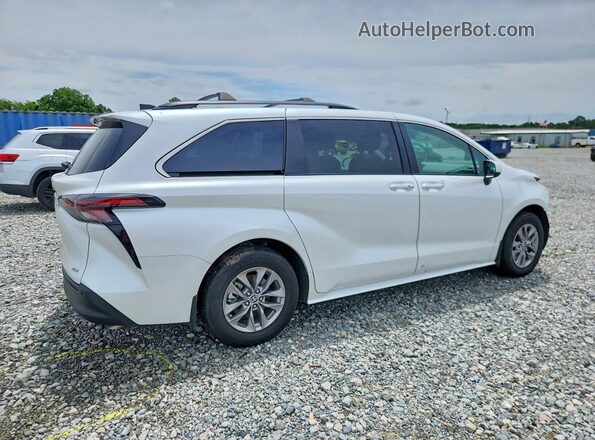 5TDYRKEC3SS264868 2025 TOYOTA SIENNA White Հետևի աջ