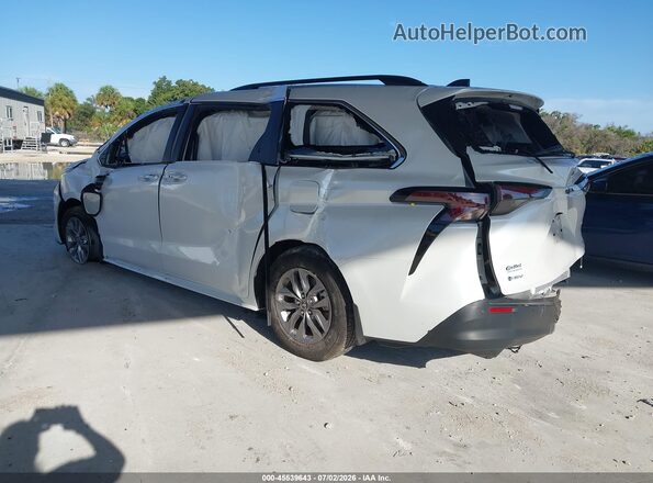 5TDYRKEC3SS267480 2025 TOYOTA SIENNA White Задня ліва чверть