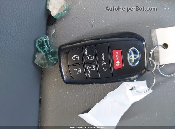 5TDYRKEC3SS267480 2025 TOYOTA SIENNA White Вид панелі приладів