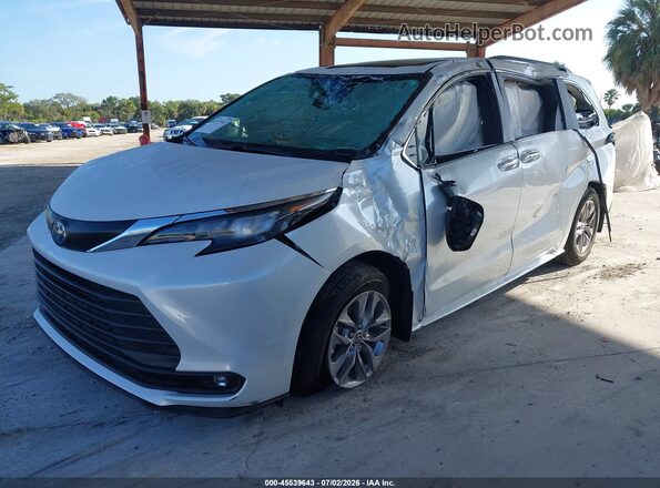 5TDYRKEC3SS267480 2025 TOYOTA SIENNA White Передня ліва чверть