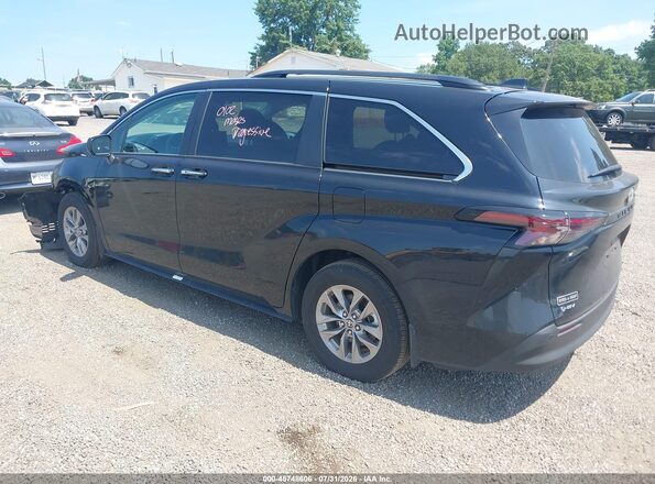 5TDYRKEC3SS284571 2025 TOYOTA SIENNA Black Задня ліва чверть
