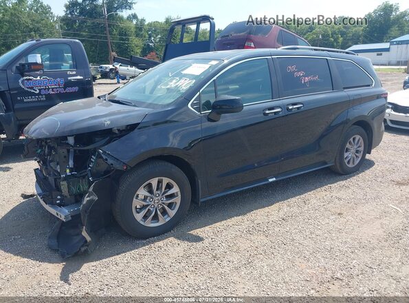 5TDYRKEC3SS284571 2025 TOYOTA SIENNA Black Передня ліва чверть
