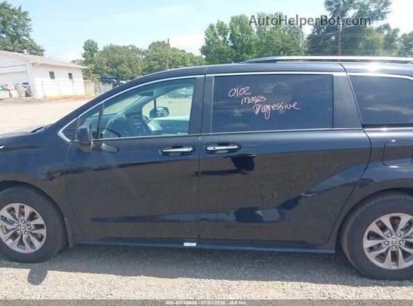 5TDYRKEC3SS284571 2025 TOYOTA SIENNA Black Панорамний вид салону 360°