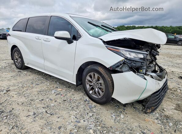 5TDYRKEC4PS161062 2023 TOYOTA SIENNA White Передня права чверть