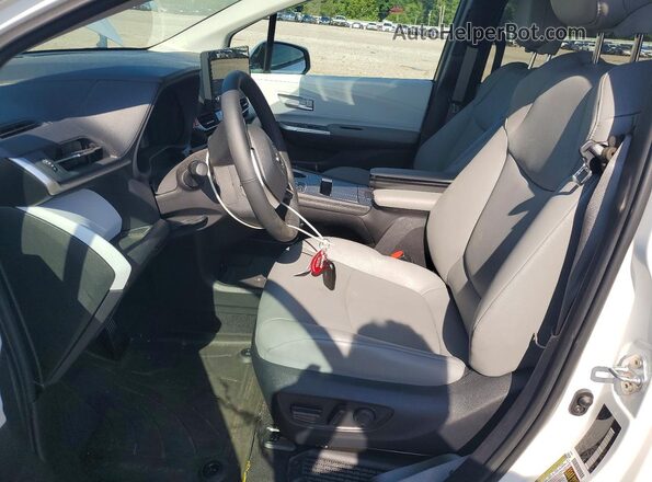 5TDYRKEC4SS286409 2025 TOYOTA SIENNA White Vista interior delantera