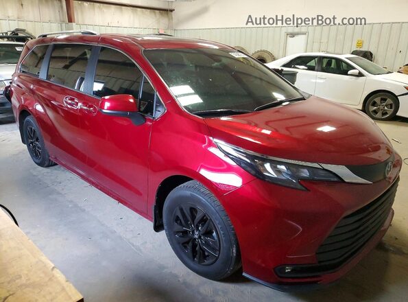 5TDYRKEC4SS287026 2025 TOYOTA SIENNA Red Front right