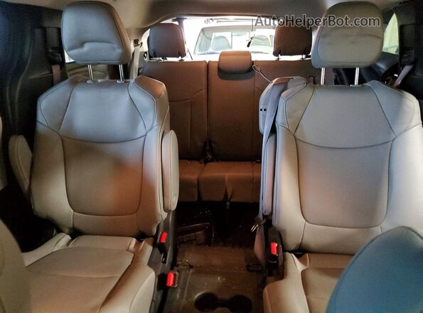 5TDYRKEC4SS287026 2025 TOYOTA SIENNA Red Rear seats view