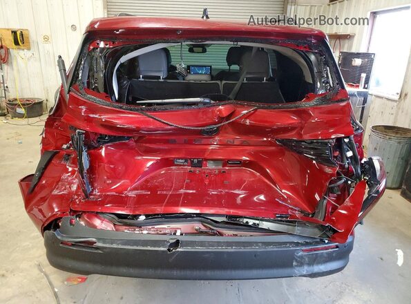 5TDYRKEC4SS287026 2025 TOYOTA SIENNA Red Rear view