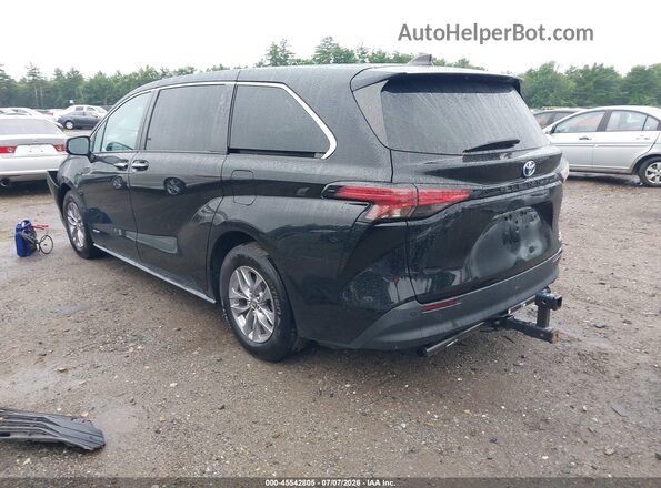 5TDYRKEC5MS017290 2021 TOYOTA SIENNA Black Հետևի ձախ