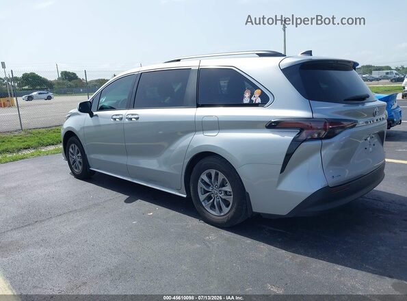 5TDYRKEC5SS281834 2025 TOYOTA SIENNA Silver Հետևի ձախ