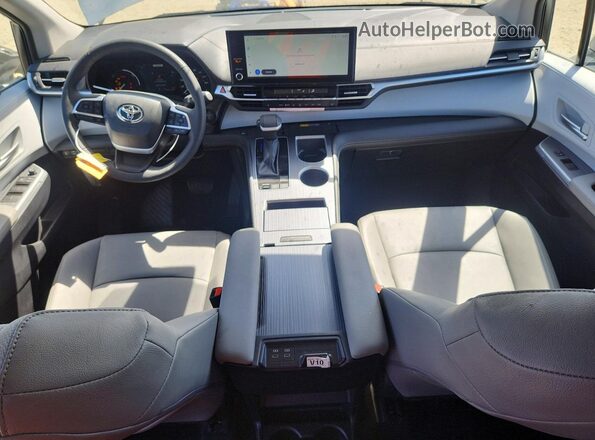 5TDYRKEC5TS306488 2026 TOYOTA SIENNA White Vista del salpicadero