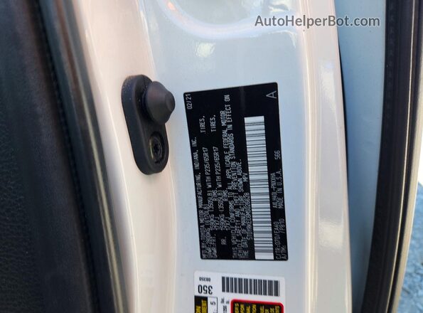5TDYRKEC6MS026628 2021 TOYOTA SIENNA Белый Вид наклейки с VIN-кодом